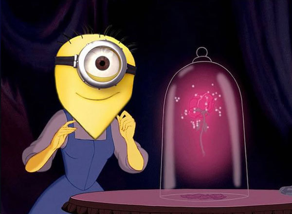 Если бы миньоны были диснеевскими принцессами