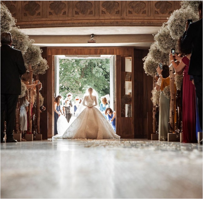 Весільна сукня Вікторії Сваровські