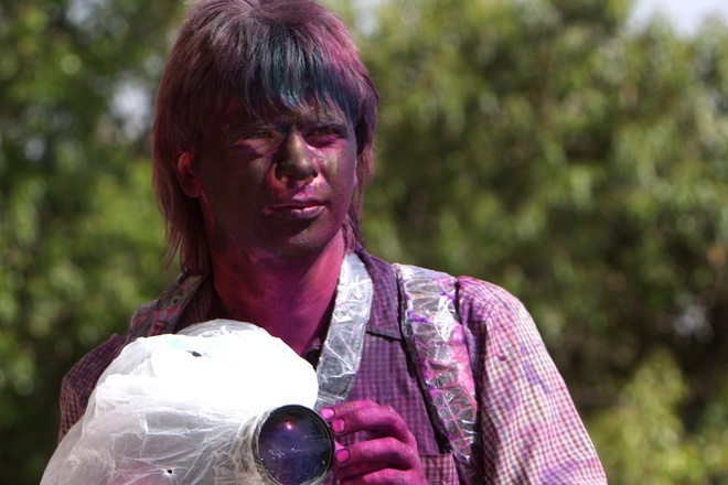 Дмитро Комаров у Індії