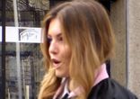 Thylane BLONDEAU @ Paris Fashion Week 7 march 2017 show Miu Miu