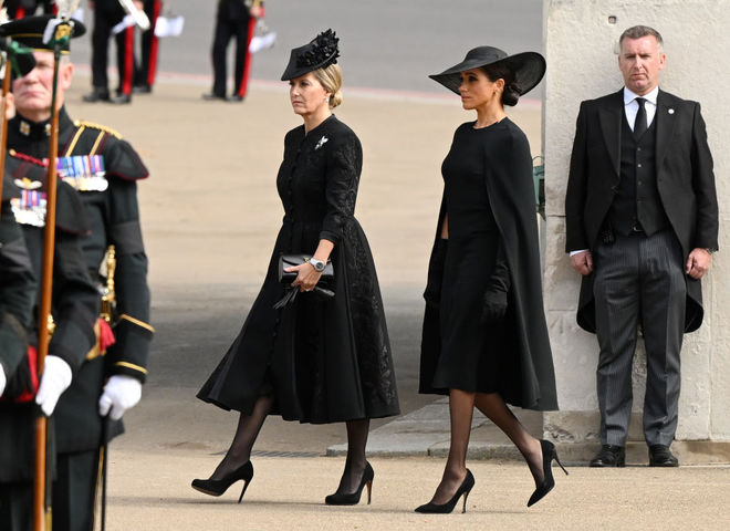 Софи, графиня Уэссекская, и Меган Маркл, герцогиня Сассекская