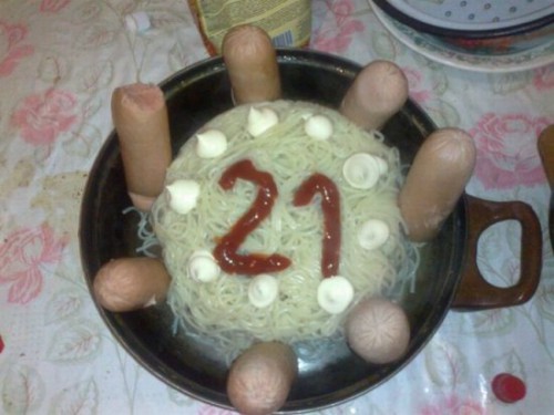 Меню истинного студента