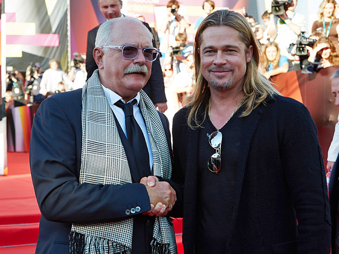 Бред Пітт в Москві