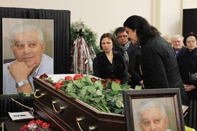 Похороны Михаила Воронина