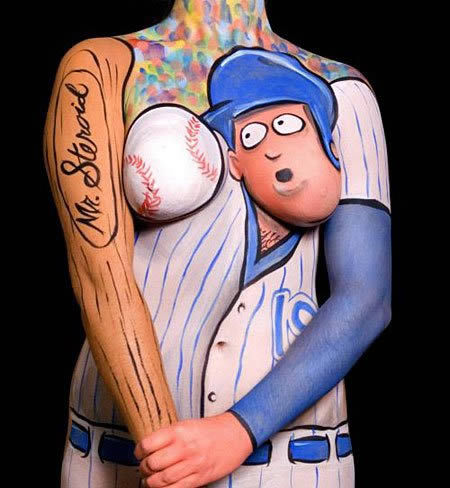 Эротичный бодиарт