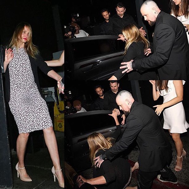 Диаз падает