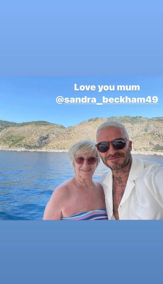 Отдых Дэвида и Виктории Бекхэм в Италии