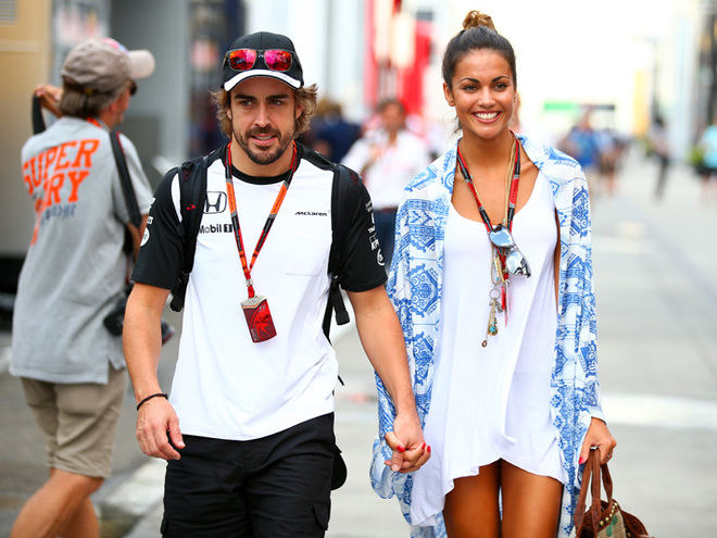 Фернандо Алонсо и Лара Альварес