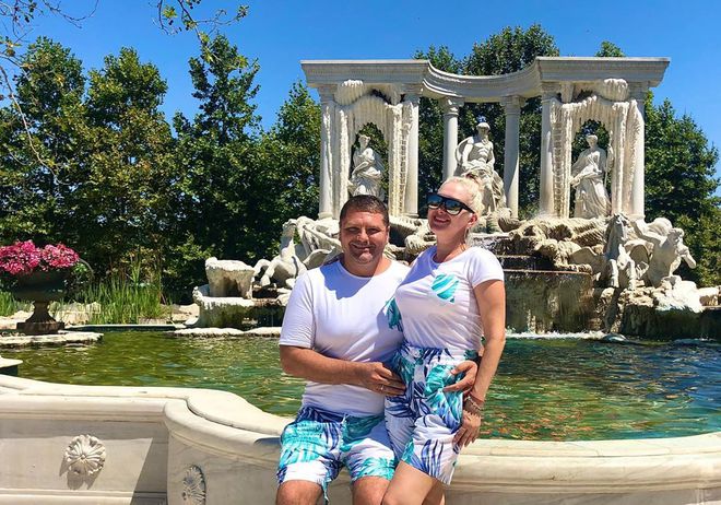 Екатерина Бужинская с мужем