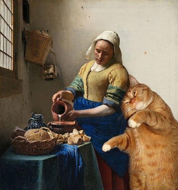 Котом шедевр не испортишь