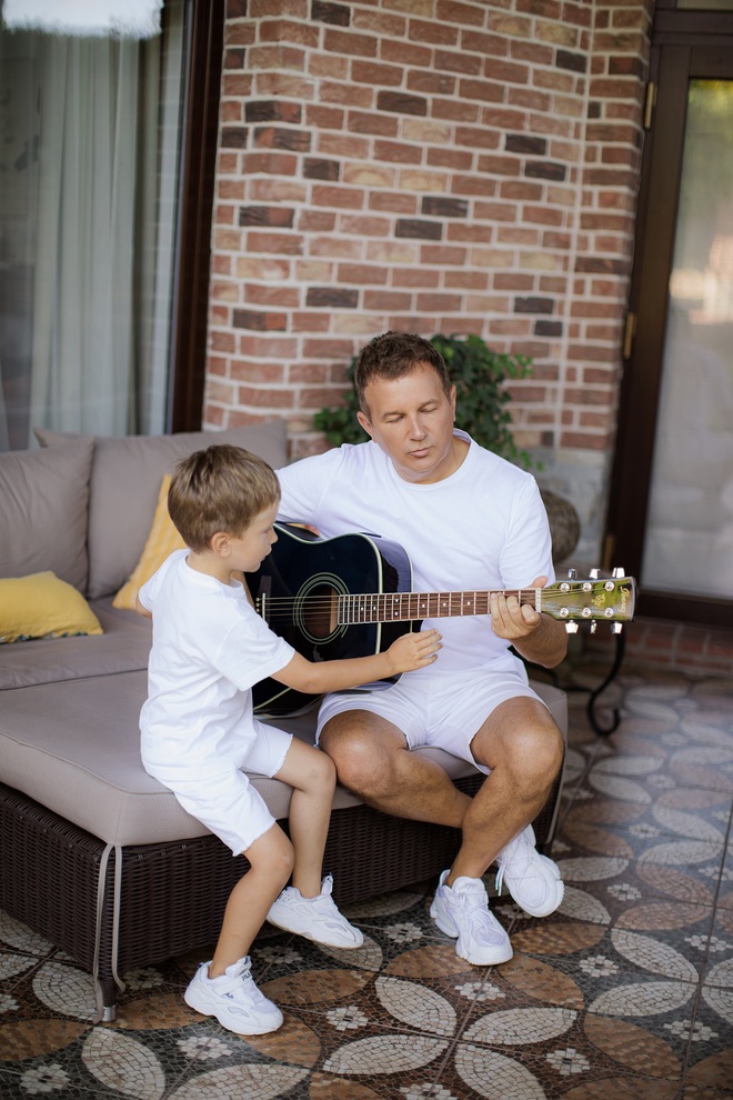 Юрий Горбунов с сыном Иваном