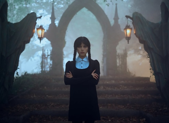 «Венздей»: Дженна Ортега з'явилася в моторошному тизері другого сезону серіалу Netflix