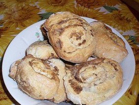 Творожные рулетики с корицей Творожные рулетики с корицей