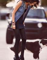 Яркие колготки с узором Яркие колготки с узором