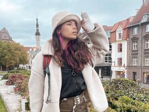 Michelle Andrade сломала руку