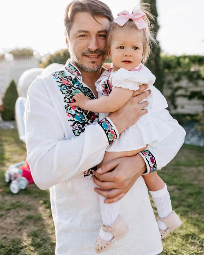 Сергей Притула с дочерью Стефанией
