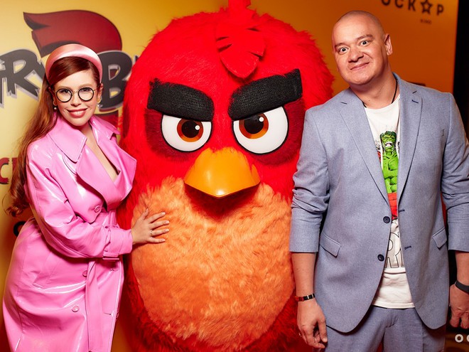 В Киеве состоялась премьера мультфильма "Angry birds в кино 2"