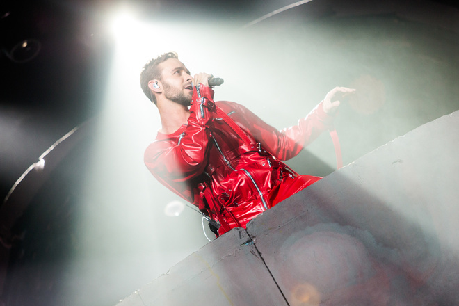 Макс Барських в Палаці спорту