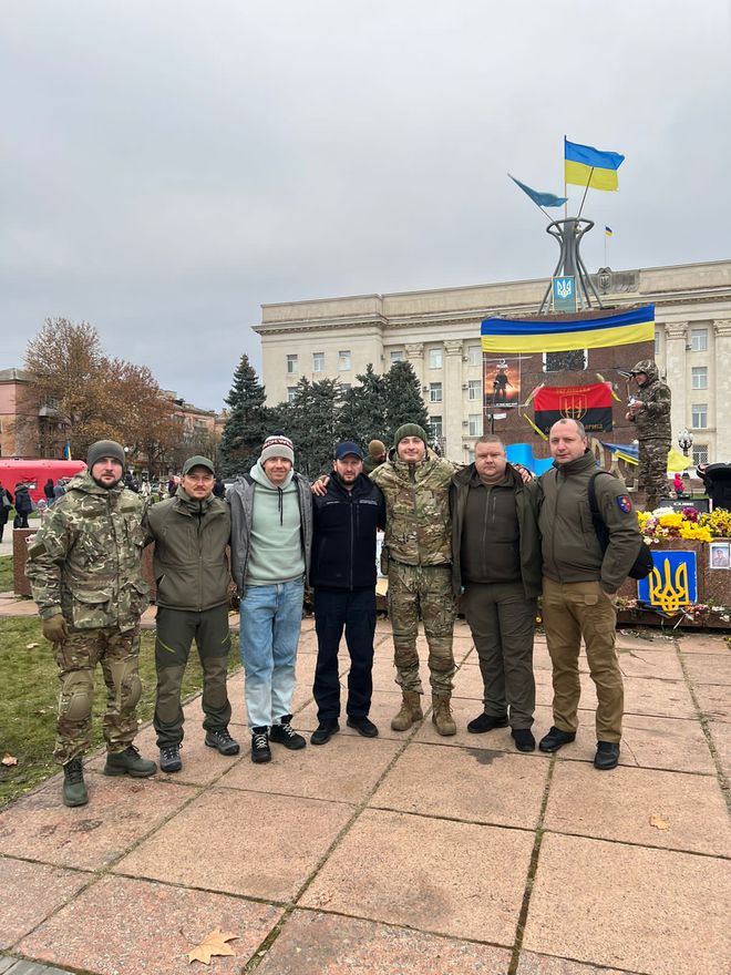 Александр Педан в Херсоне