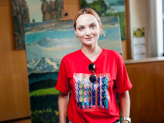 Художниця Анна Бондар запросила гостей на ART-бранч