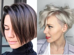 Короткие стрижки осень 2018