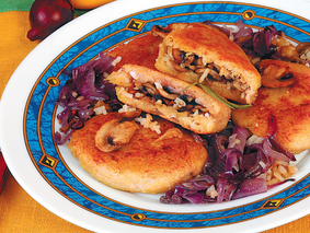 Картофельные пирожки с грибами Картофельные пирожки с грибами