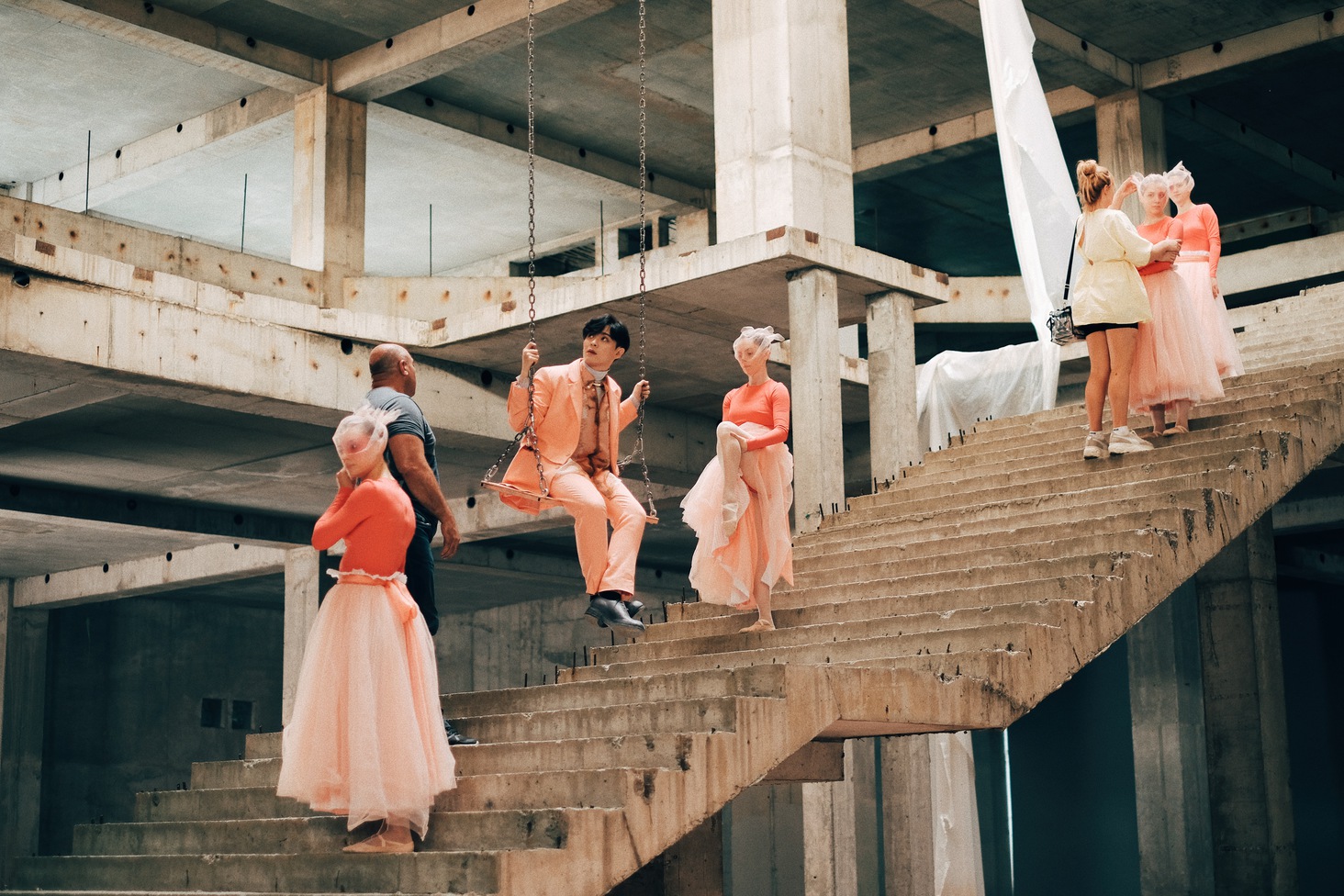 Съёмки клипа The Night Of One Star для Azora Сhin