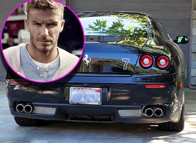 Дэвид Бэкхем купил машину за 300 тыс. долларов