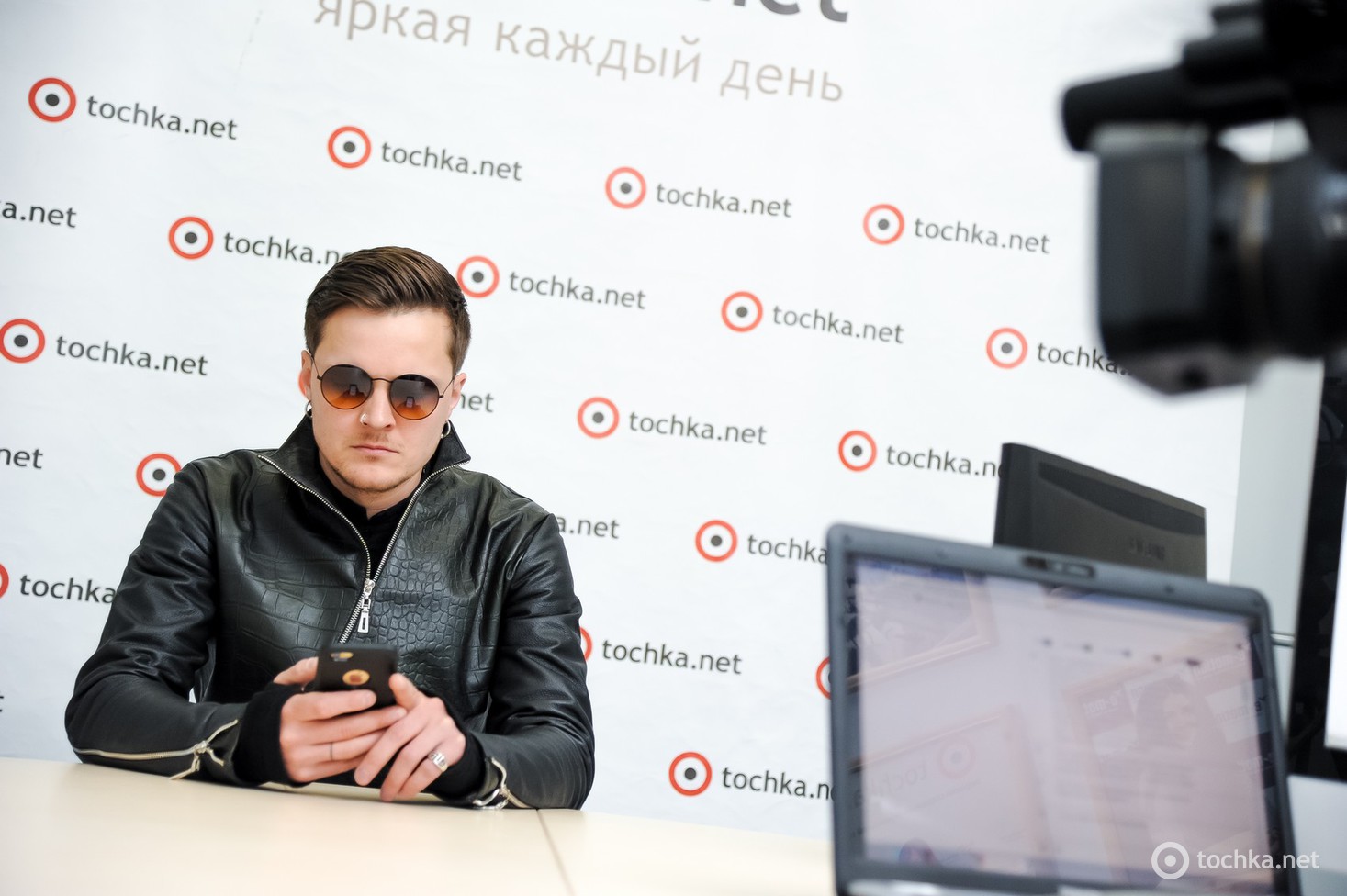 Женя Галич в гостях у tochka.net