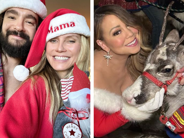 Как звезды отметили Рождество 2022