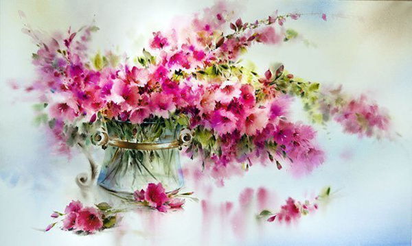 Акварельные шедевры Mohammad Yazdchi