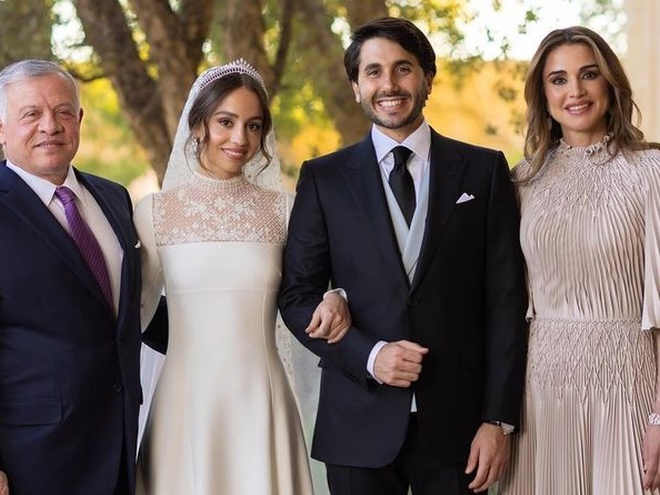 Принцеса Йорданії Іман вийшла заміж: перші фото з королівського весілля