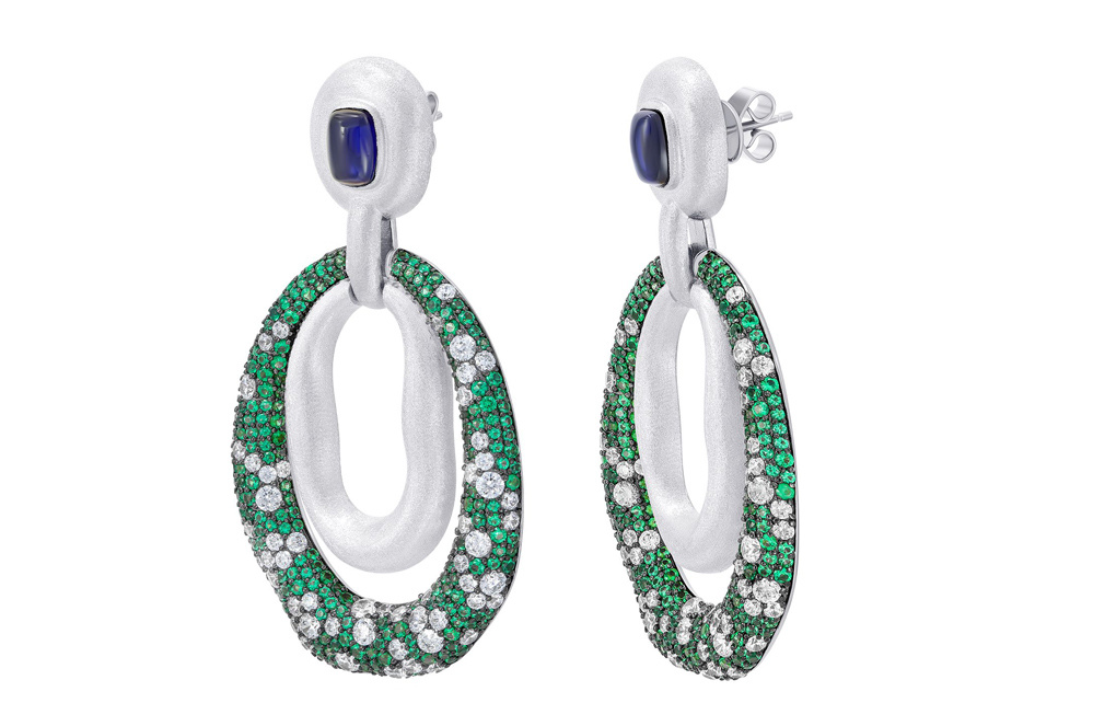 Срібні сережки ZARINA