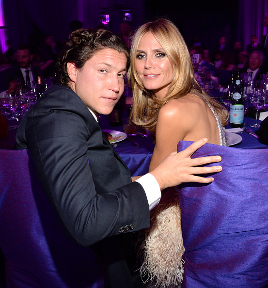 Хайди Клум с Вито Шнабель