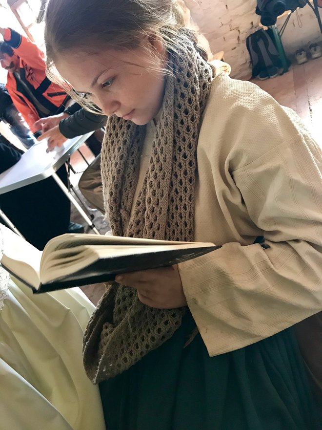 Вероника Коваленко рассказала о съёмках в сериале "Крепостная"