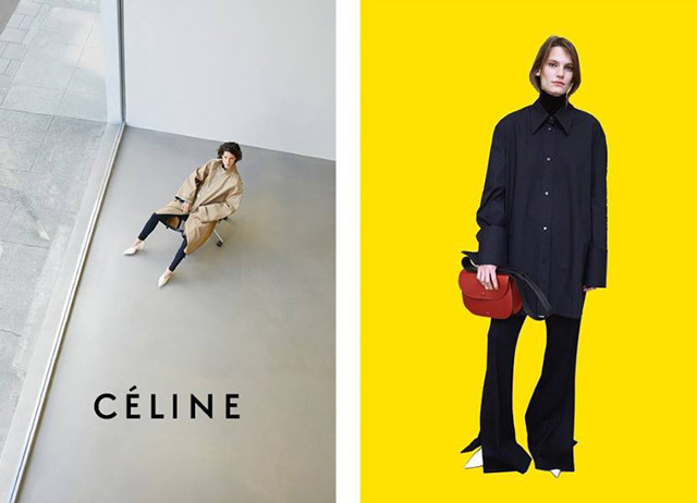 Соковита рекламна кампанія Céline