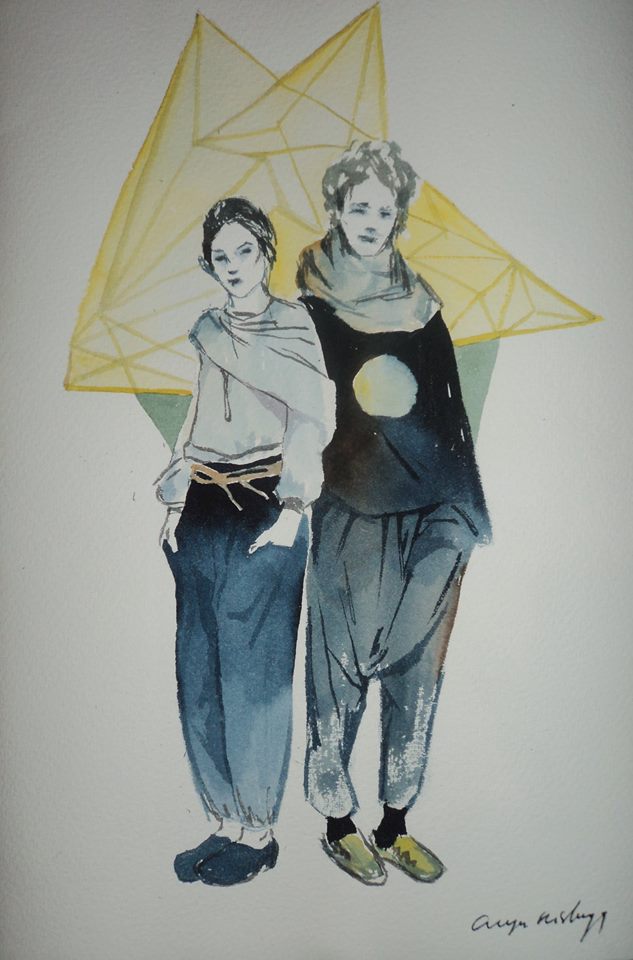 Художница Анья Кислая