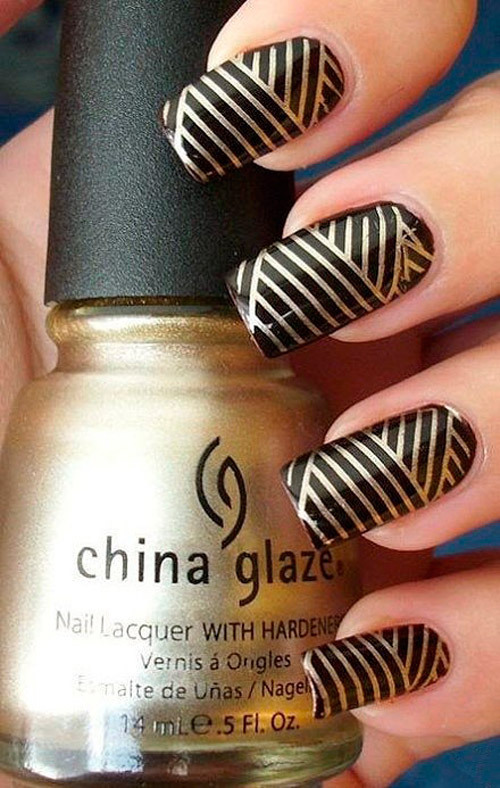 осенний маникюр 