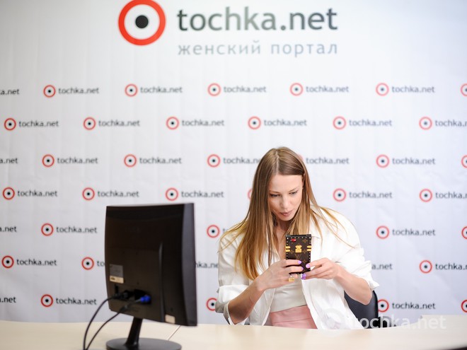 Ірина Левицька в гостях у tochka.net