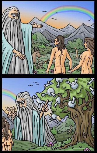 Запрещенная история про Адама и Еву