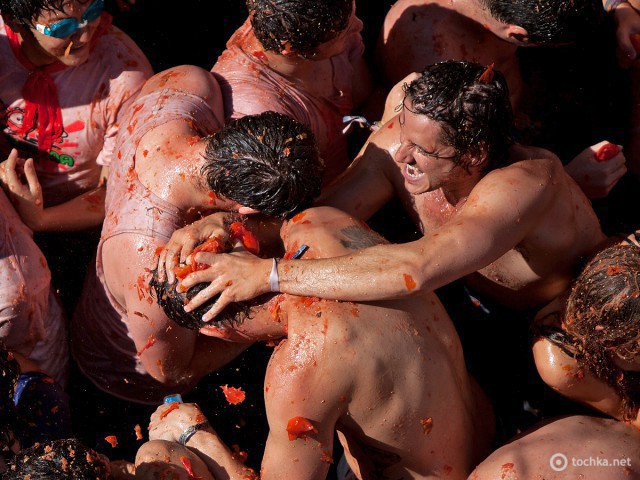 Томатина, Испания