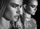 Заплаканные знаменитости в кампании Balmain осень-зима 2016/2017 Заплаканные знаменитости в кампании Balmain осень-зима 2016/2017