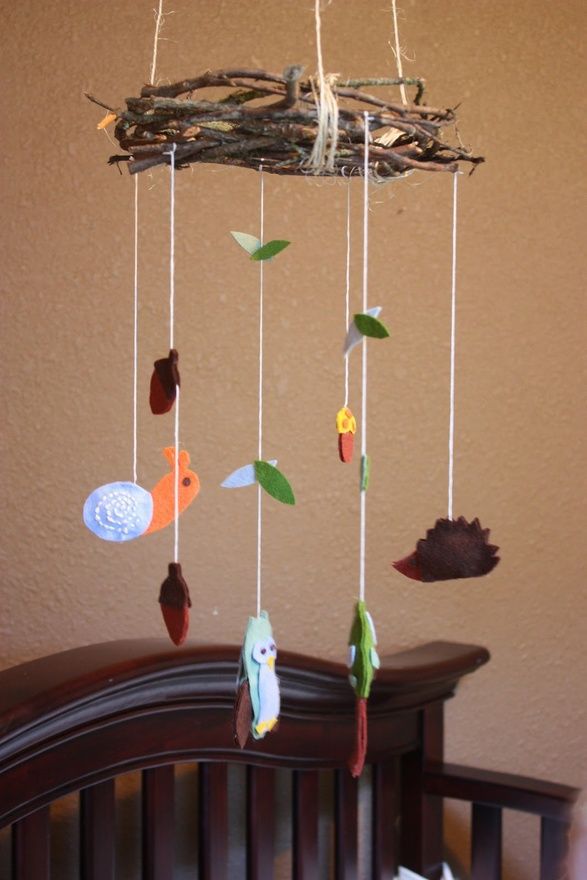 Мобиль на кроватку своими руками
