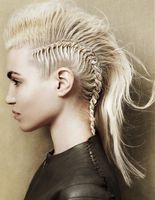 Пирсинг для волос 