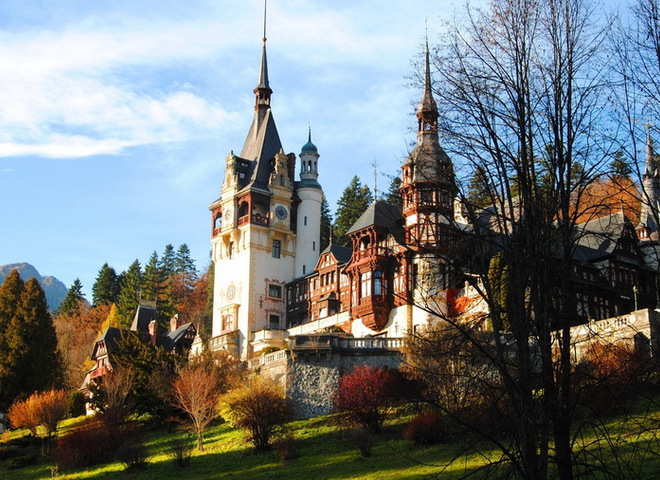 Замок Дракули. Трансільванія.