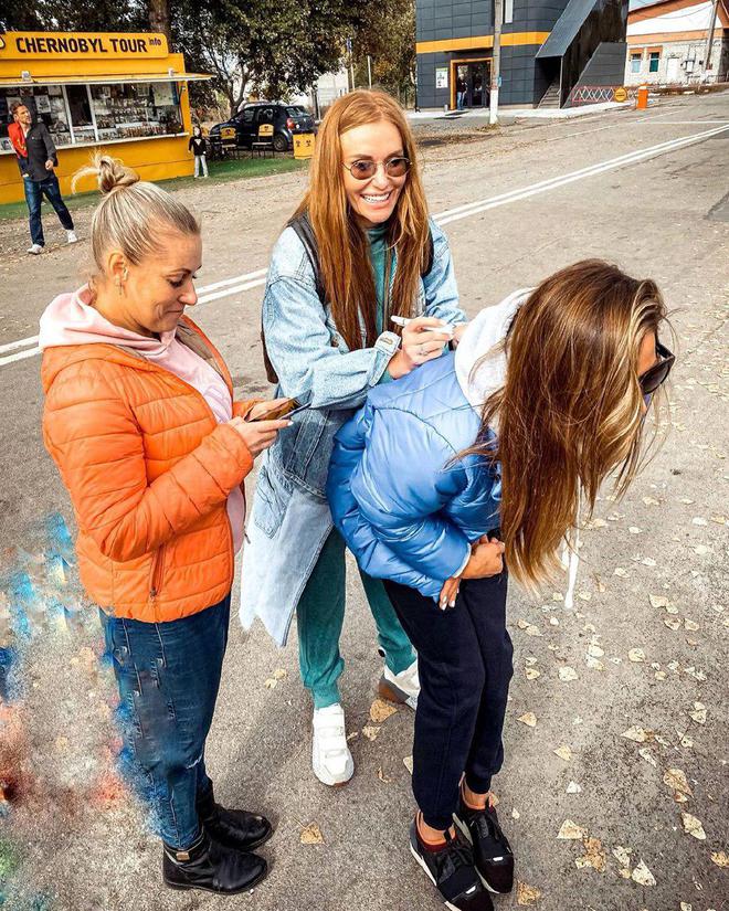 Слава Камінська в Чорнобилі