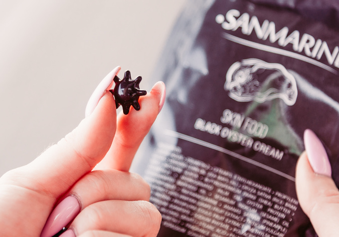 SANMARINE BLACK OYSTER CREAM - Ночной крем с экстрактом устрицы