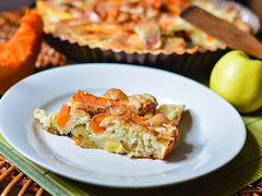 Гарбузовий пиріг з яблуками: смачно і дуже корисно