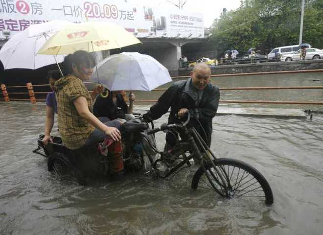 повінь в китаї