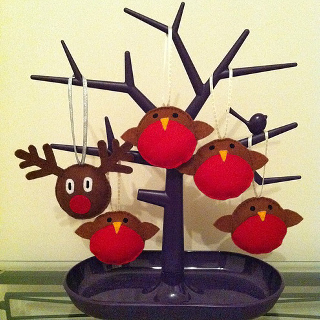 Новогодние игрушки своими руками